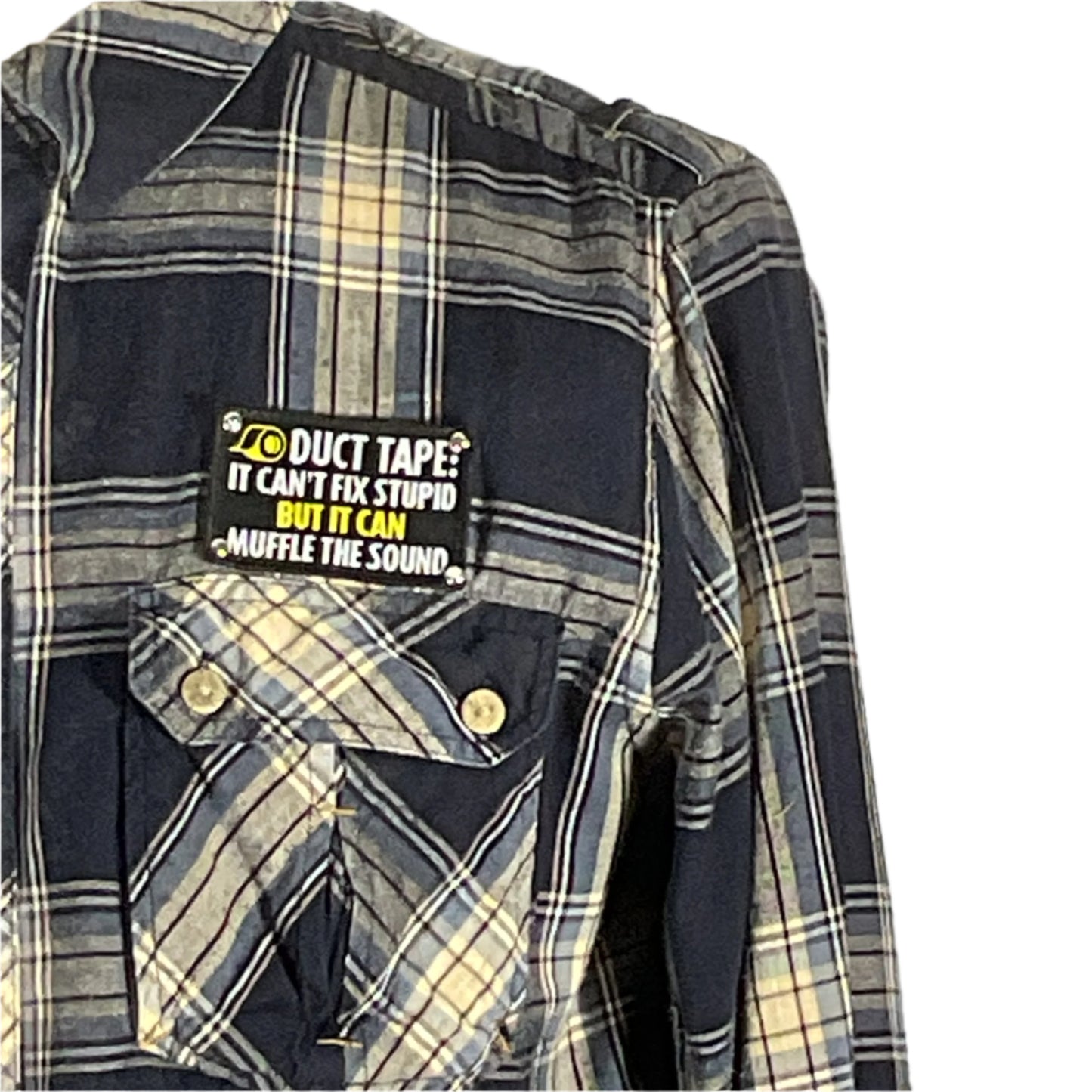 BUFF | Men's Custom Long-Sleeve Flannel Shirt | Medium