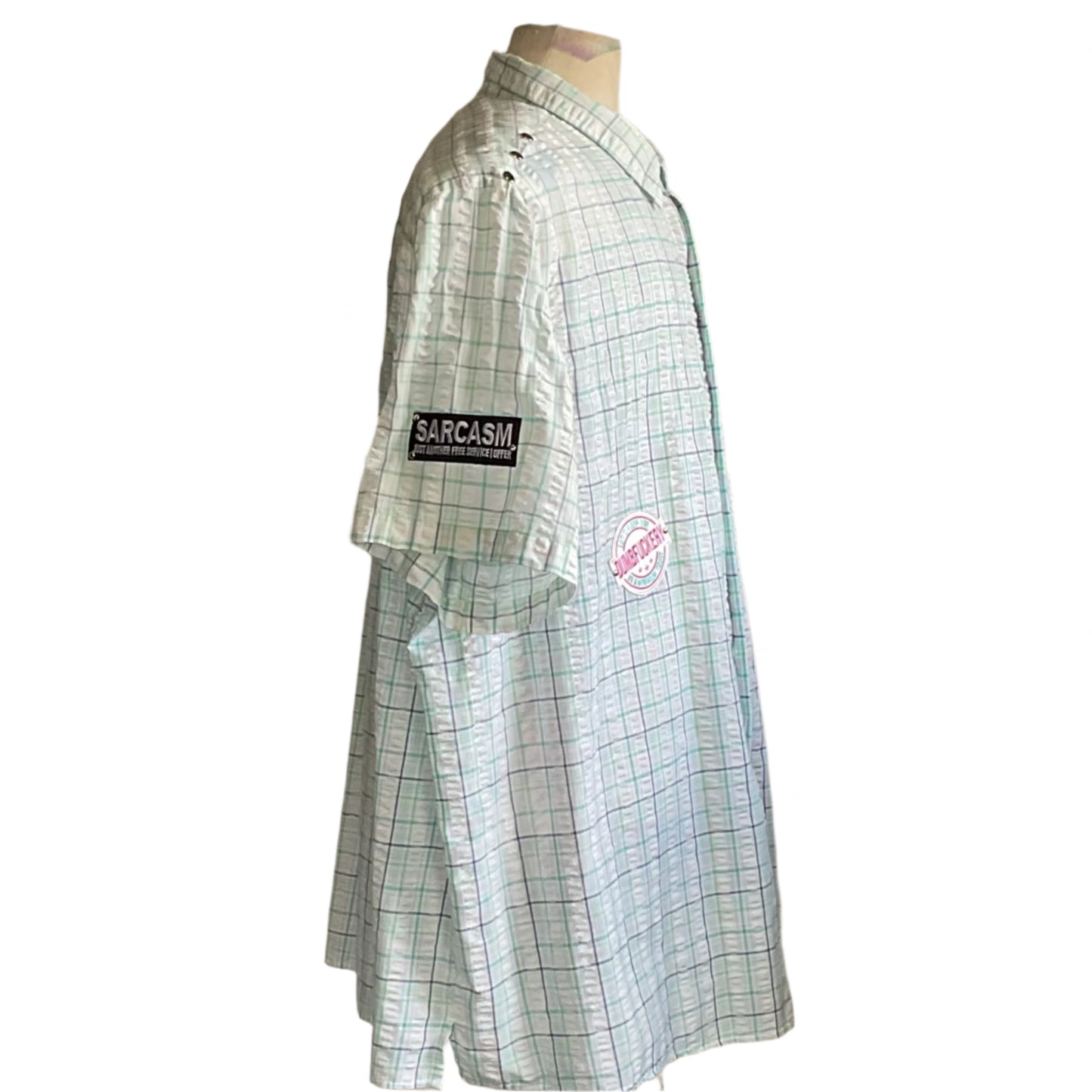 KING DB | Men's Custom BEAR SIZE  Short Sleeve Shirt | 4 XL